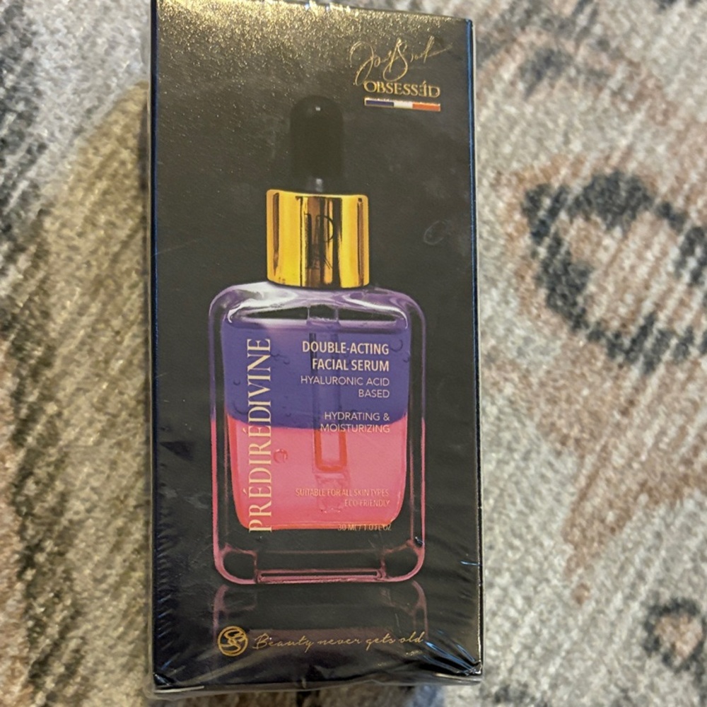 Double-Acting Facial Serum - Purple and Gold